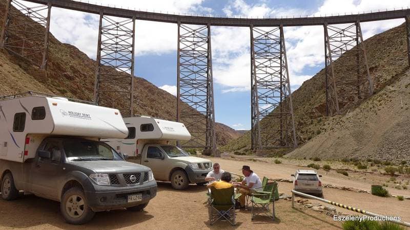 Foto del viaje en camper de Zita & Kristof por Sudamérica