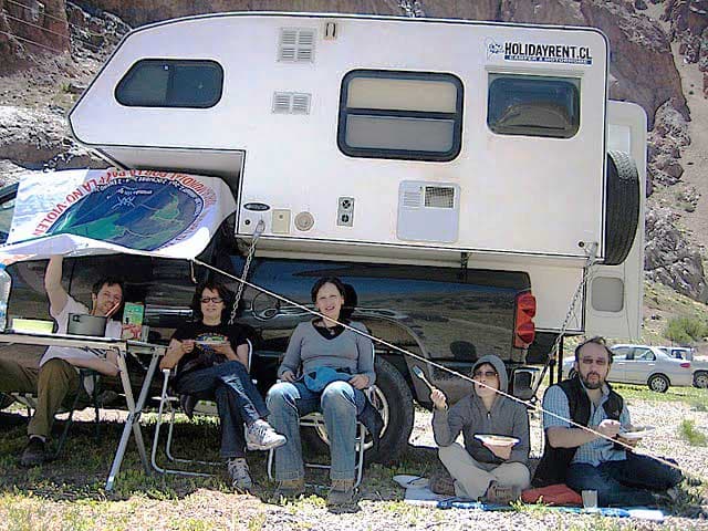 Foto del viaje en camper de David Andersson por Sudamérica