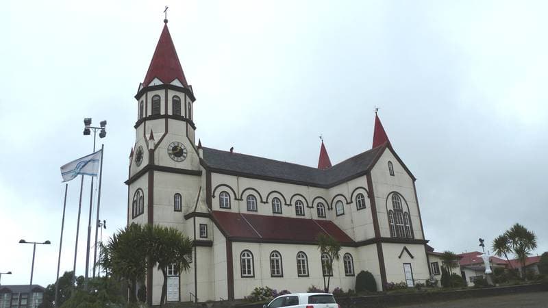 wooden church in Frutillar