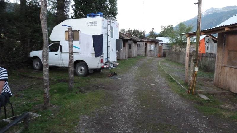 adventurous campground in Puerto Puyuhuapi