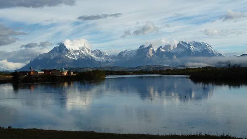 Torres del Paine at sunrise