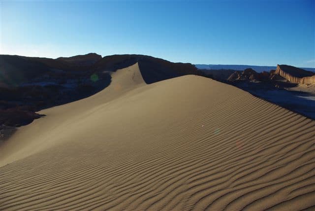 Düne im Valle de la Luna