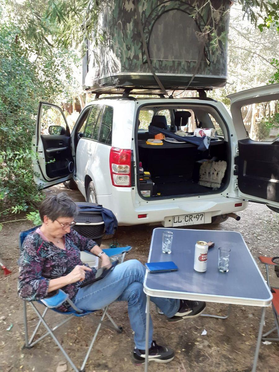 Foto del viaje en camper de Jean-Pierre Arnaud por Sudamérica