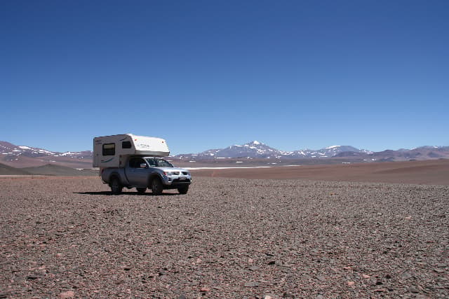 On the Argentinian Andes. Laguna Brava at a hight of 4.400 mts