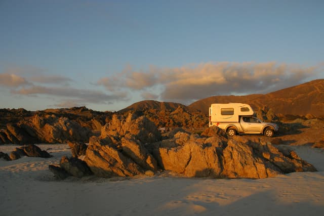 Northern Chile, wild camping close to national park Pan de Azúcar