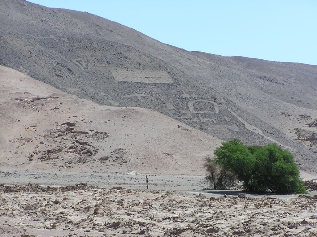 Chile Geoglifos Cerros Pintados