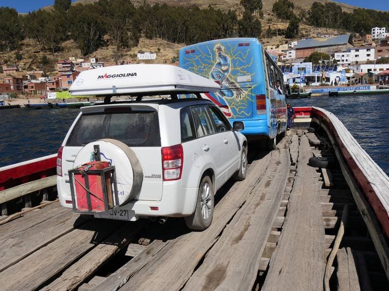 Foto del viaje en camper de Peter Gläser por Sudamérica