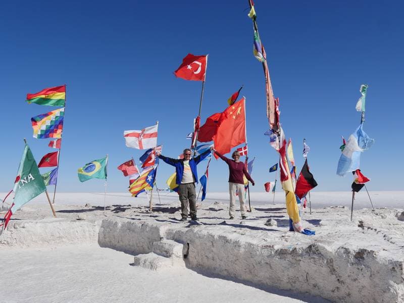 Foto del viaje en camper de Peter Gläser por Sudamérica