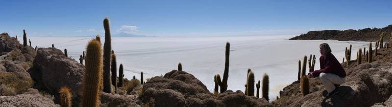 Foto del viaje en camper de Peter Gläser por Sudamérica