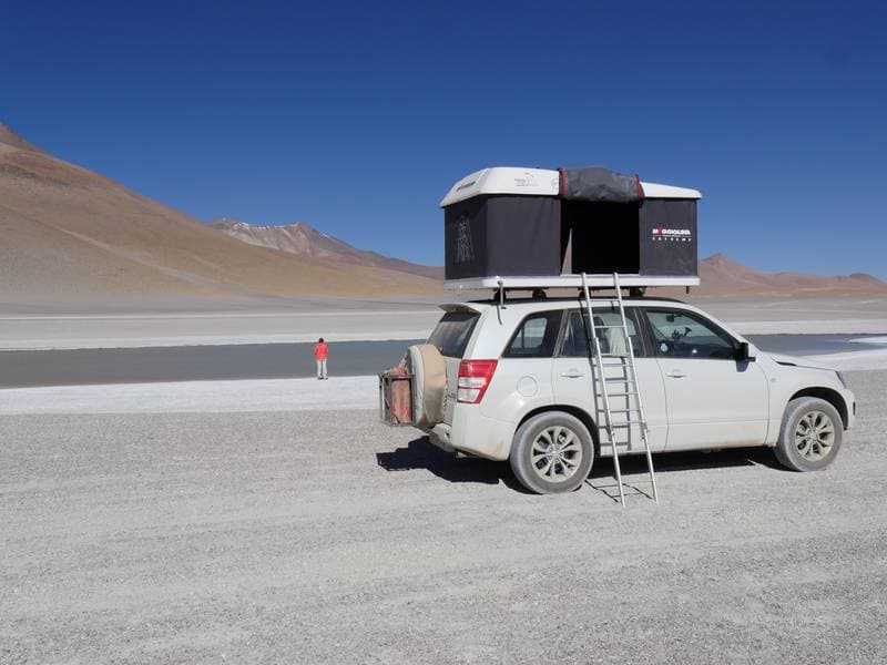 Foto del viaje en camper de Peter Gläser por Sudamérica