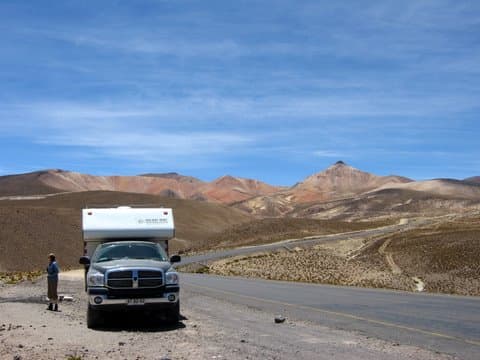 Foto del viaje en camper de Sandra & Henk por Sudamérica