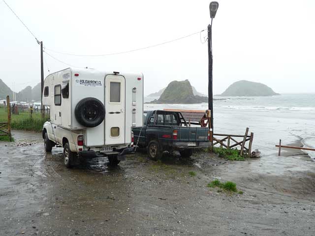 Pinquin station on Chiloe Island(Cl)