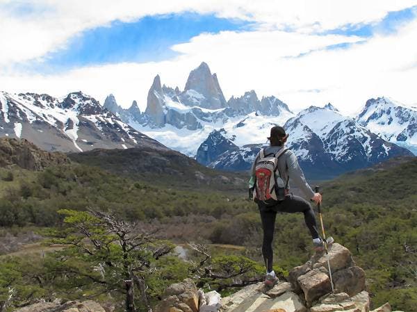 El Chalten, Hiking to the base of Fitz Roy