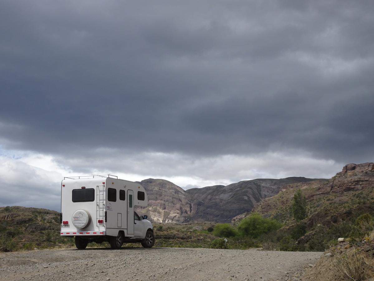 Foto del viaje en camper de J. van der Wal por Sudamérica