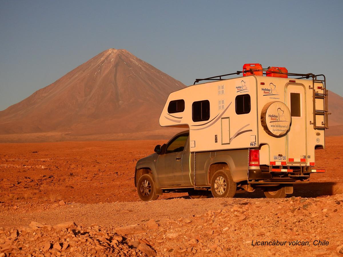Licancabur vulcan, Chile