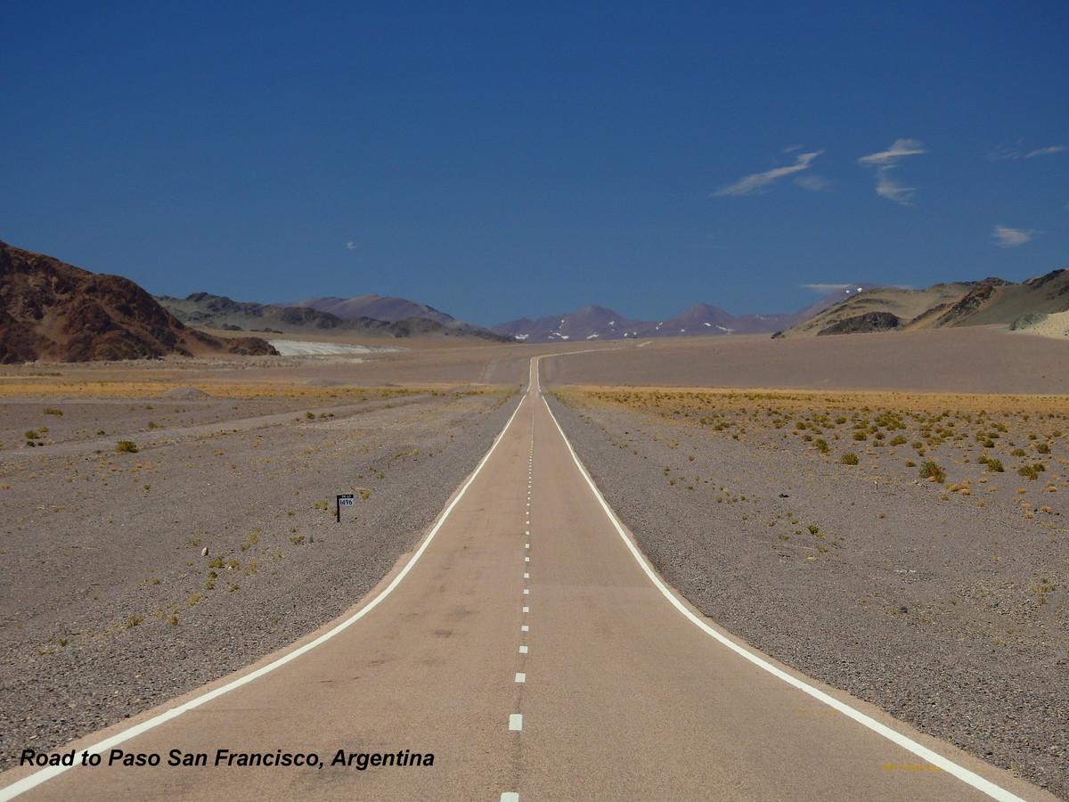 On the way to Paso San Francisco, Argen