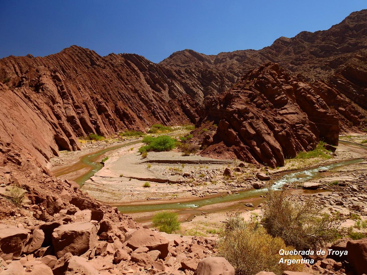 Quebrada de Troya, Argentina