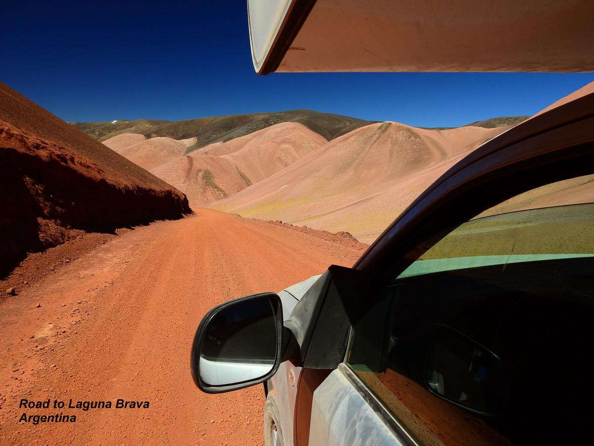 Road to Laguna Brava, Argentina